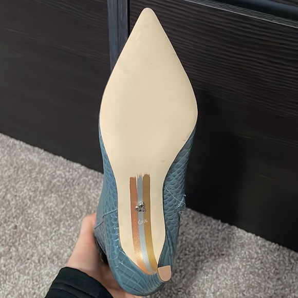 SAM EDELMAN FRAYA CROC BOOT IN IRIS - Picture 6 of 7